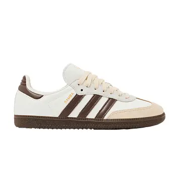 adidas Women's Samba OG Off White Earth Strata Gum - 1