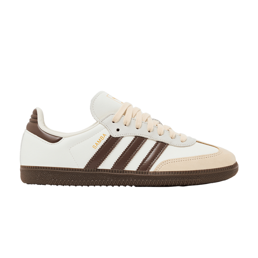 Фото № 1 с приближением к товару «‎adidas Women's Samba OG Off White Earth Strata Gum»