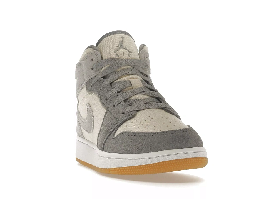 Фото № 6 с приближением к товару «‎Jordan 1 Mid SE Coconut Milk Particle Grey »