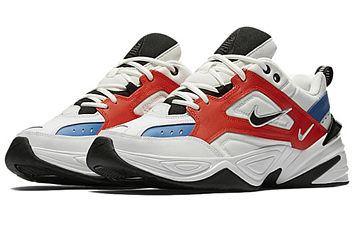 Nike M2K Tekno White Black Orange - 3