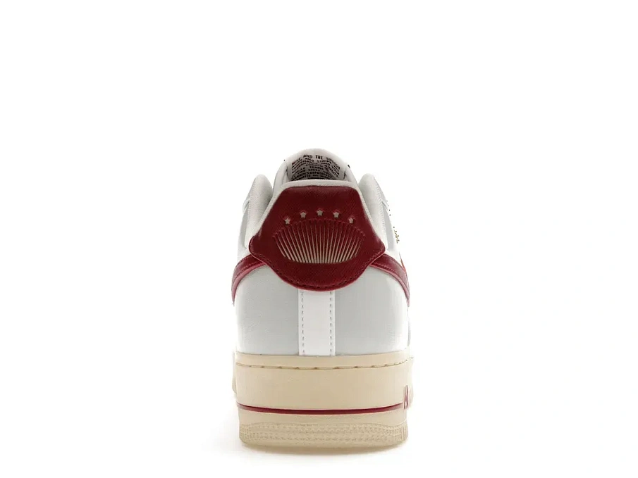 Фото № 4 с приближением к товару «‎Nike Air Force 1 Low '07 SE Just Do It Photon Dust Team Red »