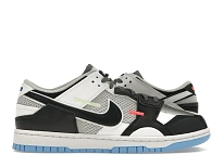 Фото № 1 с приближением к товару «‎Nike Dunk Low Scrap Black Neutral Grey University Blue White»