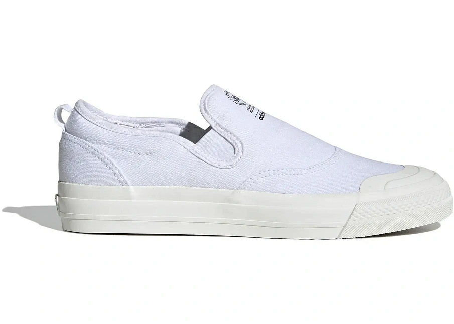Фото № 1 с приближением к товару «‎adidas Nizza RF Slip-On Triple White»