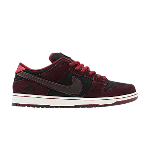 RIOT Skateshop x Nike Dunk Low Pro SB QS Mahogany Dark Beetroot Special Box