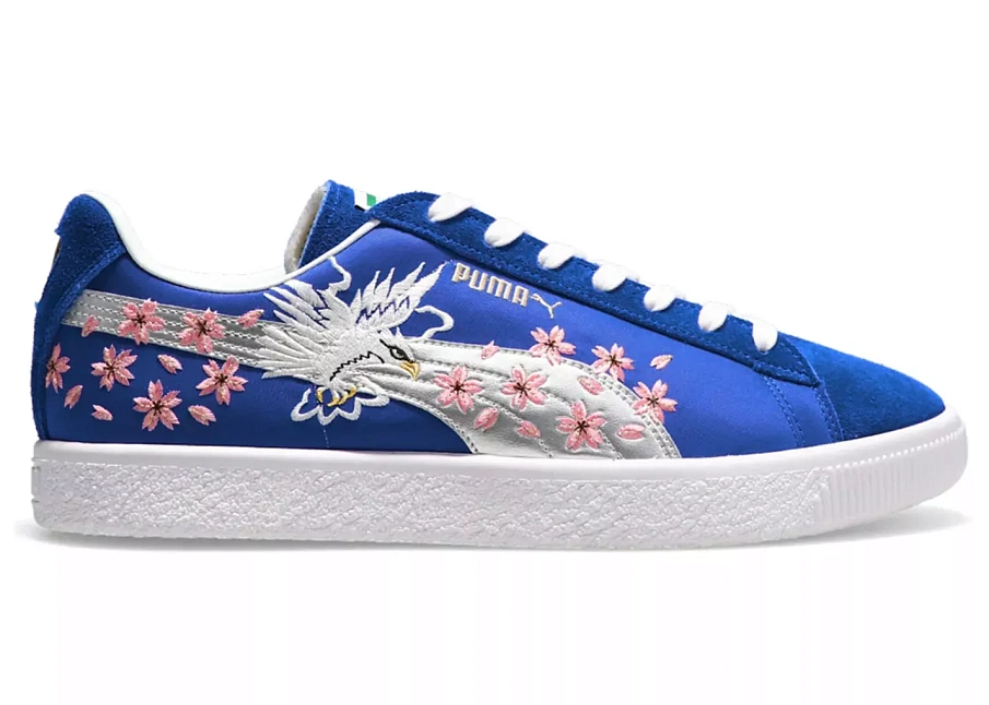 Фото № 1 с приближением к товару «‎Puma Suede VTG MIJ Atmos Skajan Blue»
