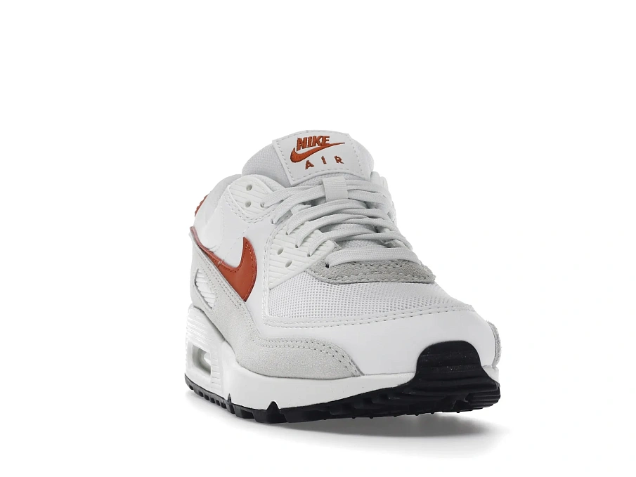 Фото № 4 с приближением к товару «‎Nike Air Max 90 Summit White Mantra Orange »