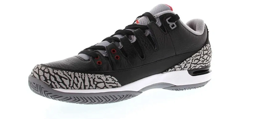 Фото № 3 с приближением к товару «‎Nike Zoom Vapor AJ3 Black Cement»