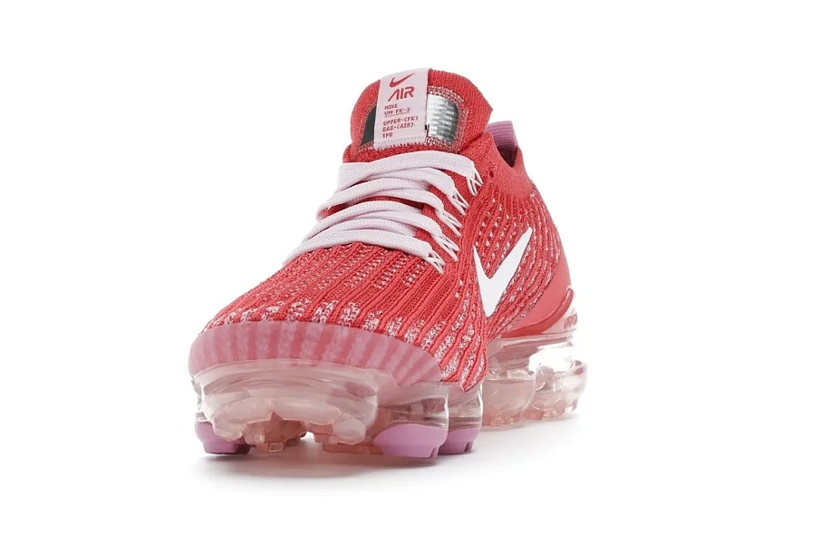Фото № 2 с приближением к товару «‎Nike Air VaporMax Flyknit 3 Track Red Magic Flamingo »