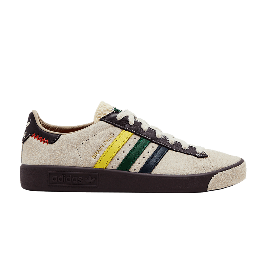 Фото № 1 с приближением к товару «‎Brain Dead x adidas Forest Hills Cream White (JR7943)»