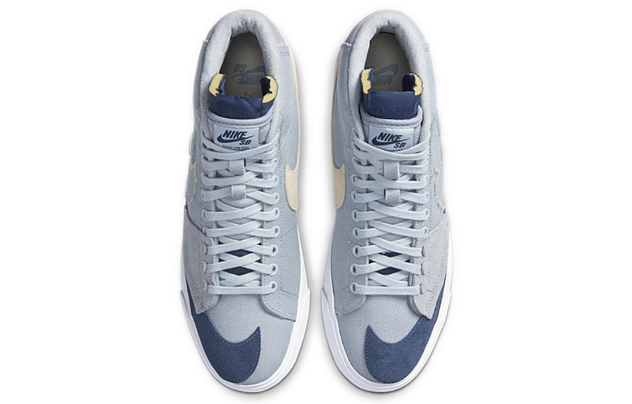 Фото № 4 с приближением к товару «‎Nike SB Blazer Mid Edge Hack Pack Obsidian Mist Skate shoes»