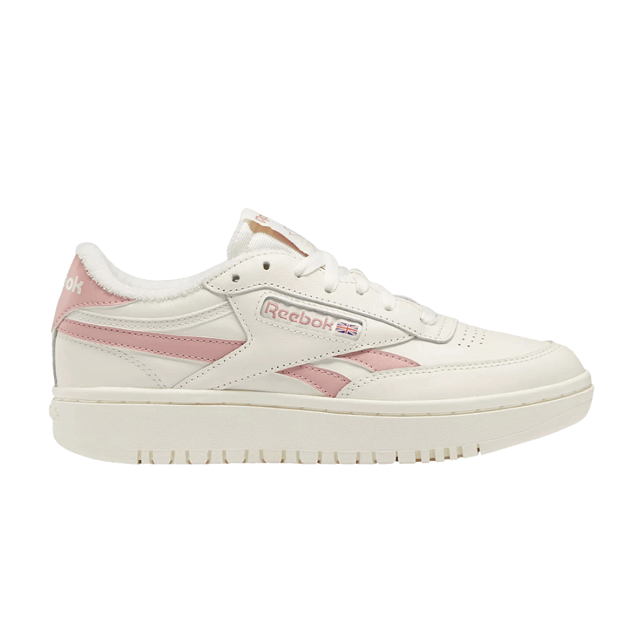 Фото № 1 с приближением к товару «‎Reebok Women's Club C Double Revenge Chalk Smokey Rose»