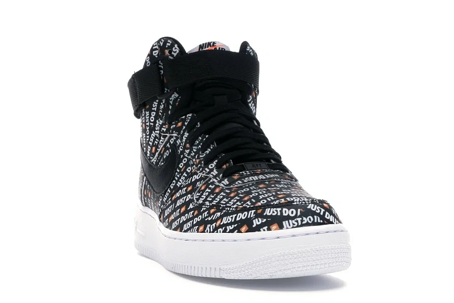 Фото № 3 с приближением к товару «‎Nike Air Force 1 High Just Do It Pack Black»
