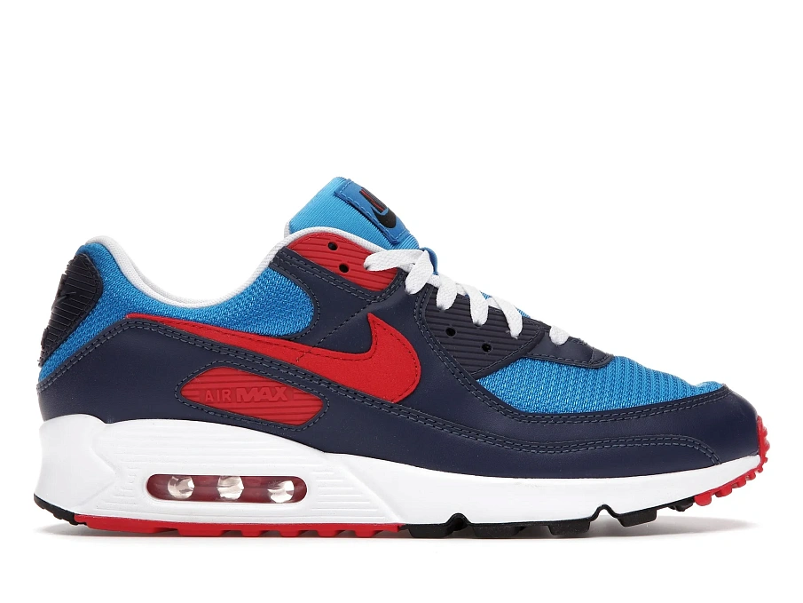 Фото № 1 с приближением к товару «‎Nike Air Max 90 Photo Blue Navy»