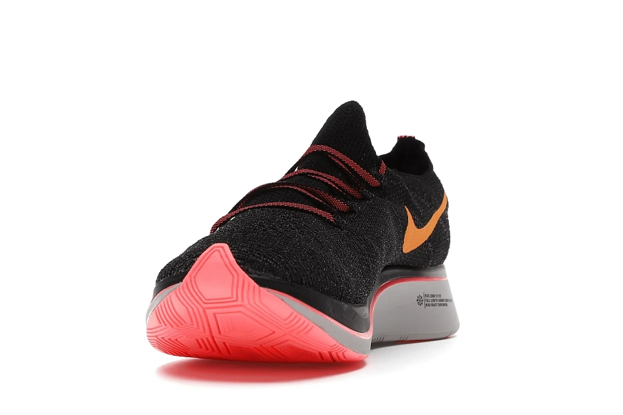Фото № 4 с приближением к товару «‎Nike Zoom Fly Flyknit Black Flash Crimson»