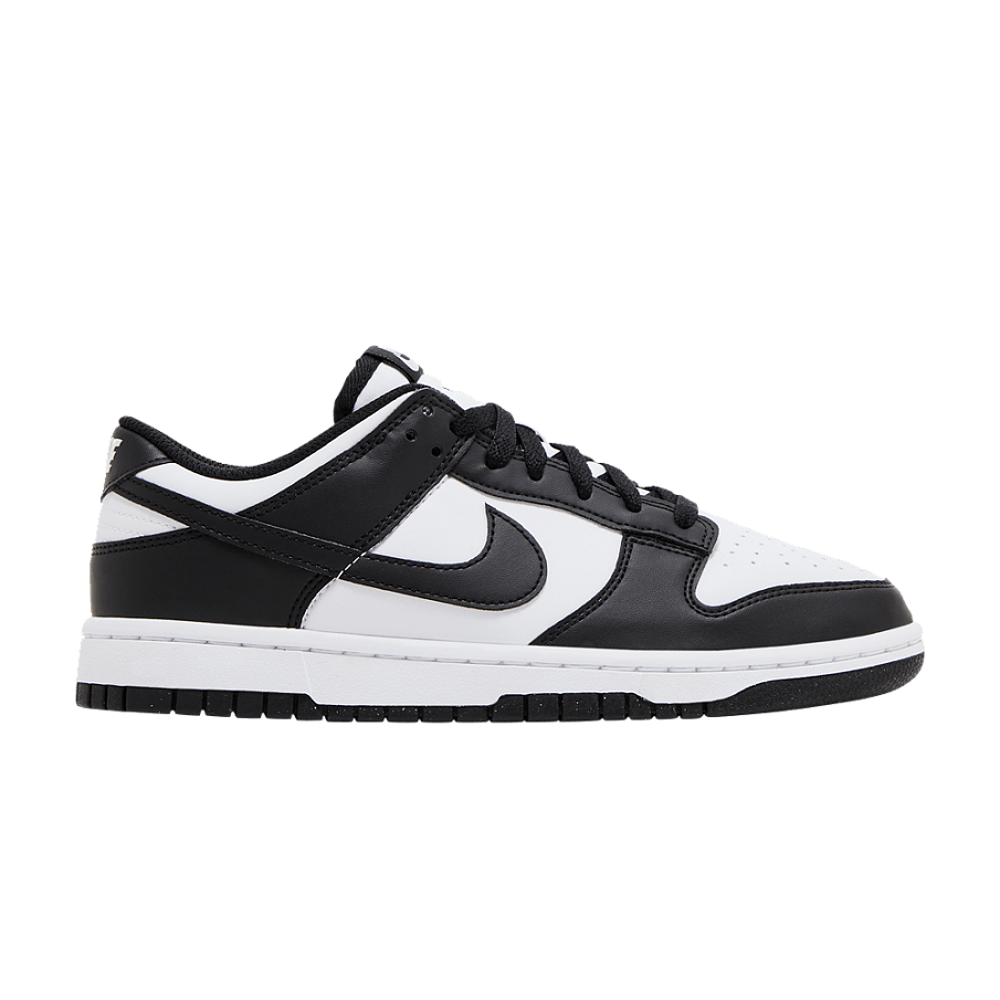Фото № 1 с приближением к товару «‎Nike Women's Dunk Low Next Nature Black White - Black Sockliner (DD1873-102-BLK)»