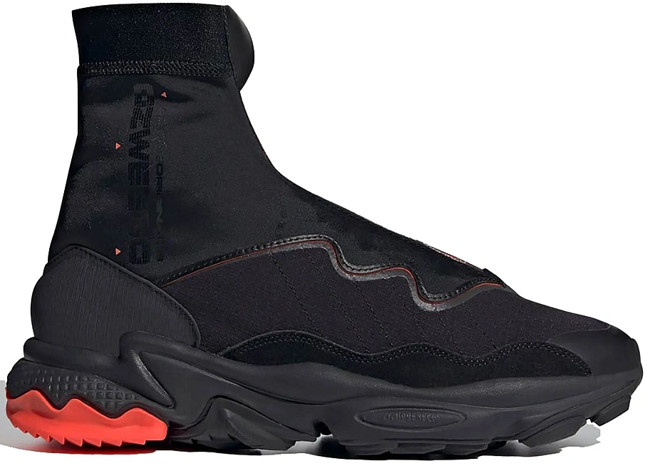 Фото № 1 с приближением к товару «‎adidas Ozweego TR STLT Core Black Solar Red»