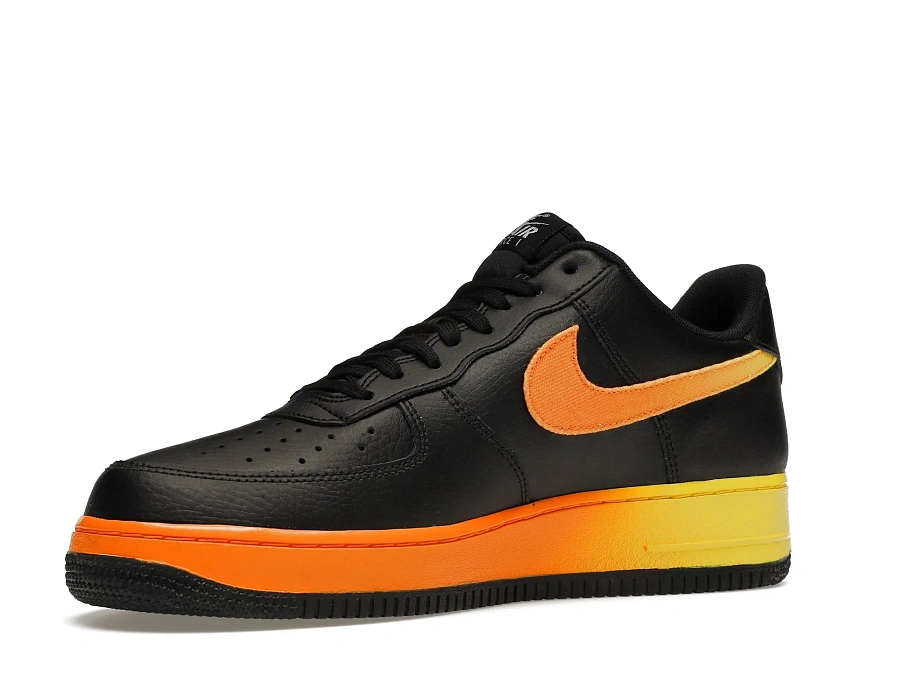 Фото № 4 с приближением к товару «‎Nike Air Force 1 Low Black Yellow Orange»