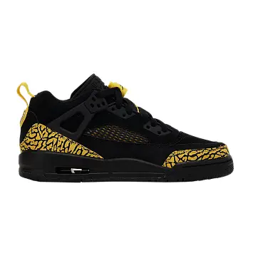 Air Jordan Spizike Low GS Black Speed Yellow - 1