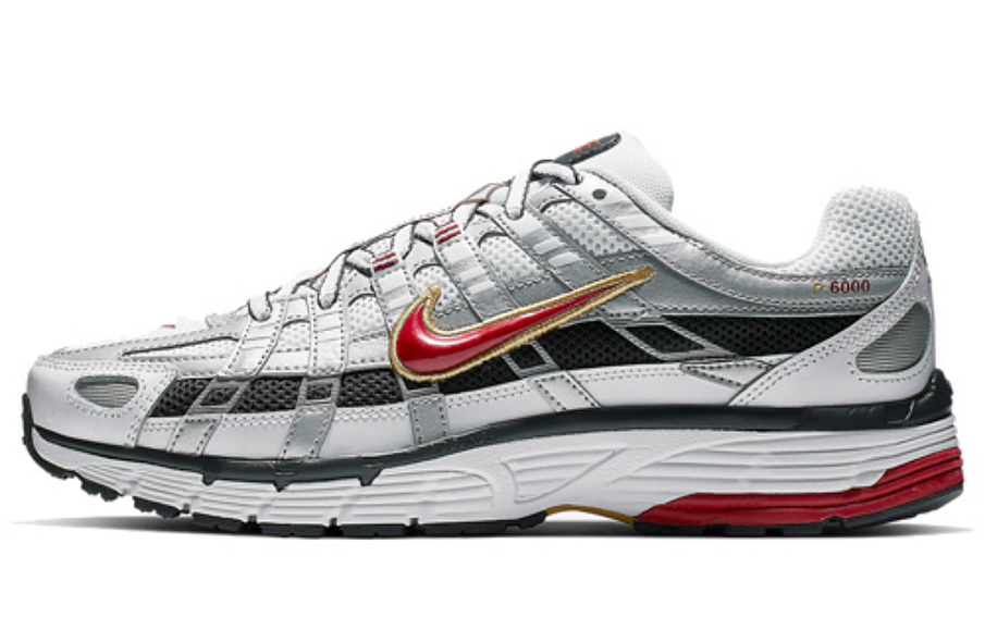 Фото № 1 с приближением к товару «‎Nike P-6000 Running shoes Gold Red»