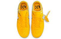 Фото № 4 с приближением к товару «‎Nike Off-White x Air Force 1 Low 'University Gold'»