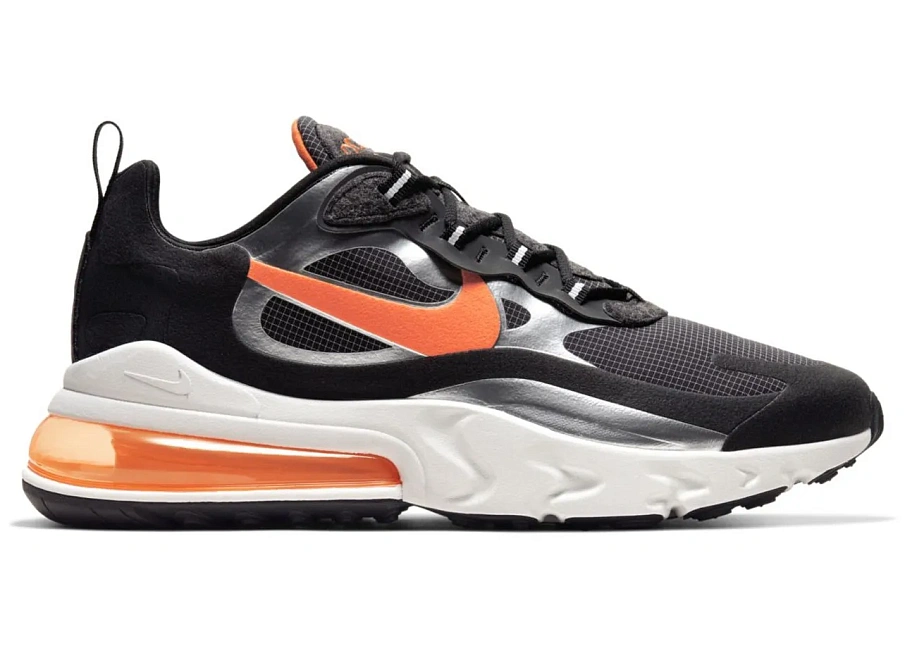 Фото № 1 с приближением к товару «‎Nike Air Max 270 React Black Total Orange»