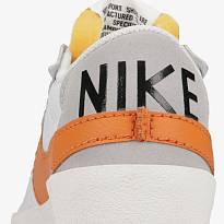 Фото № 4 с приближением к товару «‎Nike Blazer Low Jumbo Skate shoes WhiteOrange»