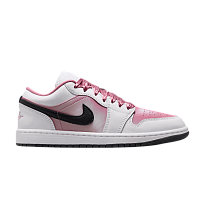 Фото № 1 с приближением к товару «‎Women's Air Jordan 1 Low SE Black White Desert Berry»