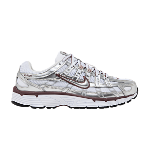 Nike Women's P-6000 White Metallic Silver (BV1021-110)