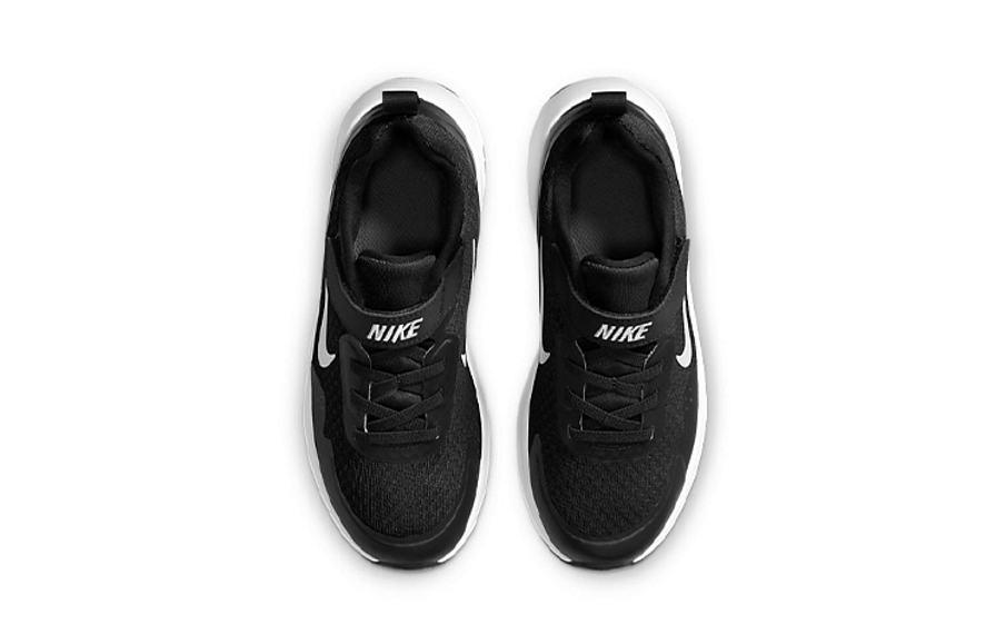 Фото № 4 с приближением к товару «‎Nike WearAllDay Younger Kids' Shoe BlackWhite»