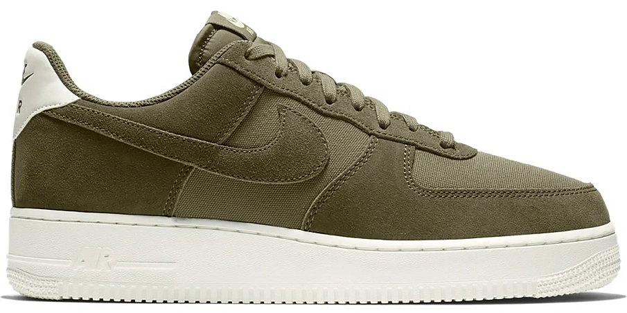 Фото № 1 с приближением к товару «‎Nike Air Force 1 Low Suede Medium Olive»