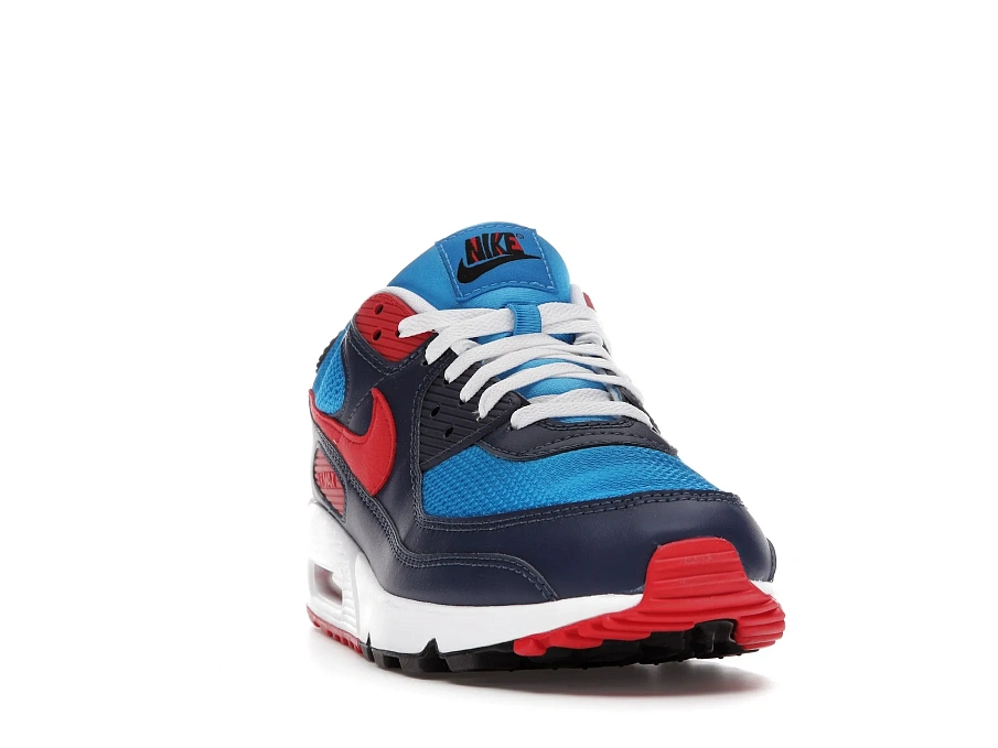 Фото № 2 с приближением к товару «‎Nike Air Max 90 Photo Blue Navy»