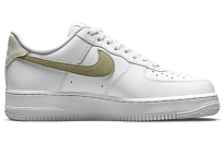 Фото № 2 с приближением к товару «‎Nike Air Force 1 Low "Olive Suede Swooshes" WhiteGreen»