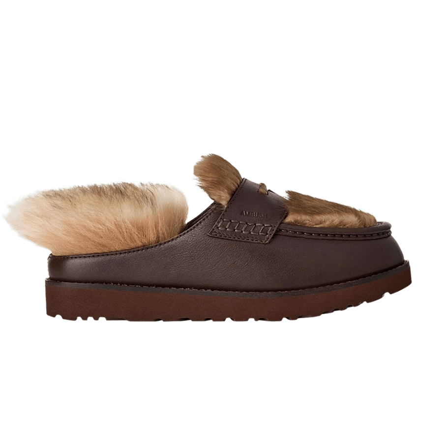 Фото № 1 с приближением к товару «‎AMBUSH x UGG Penny Loafer Burgundy»