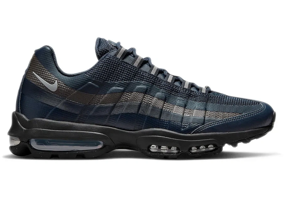 Фото № 1 с приближением к товару «‎Nike Air Max 95 Ultra Midnight Navy Grey»