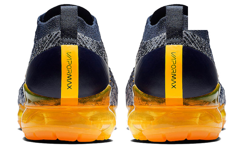 Фото № 4 с приближением к товару «‎Nike Air VaporMax Flyknit 3 'College Navy Orange'»