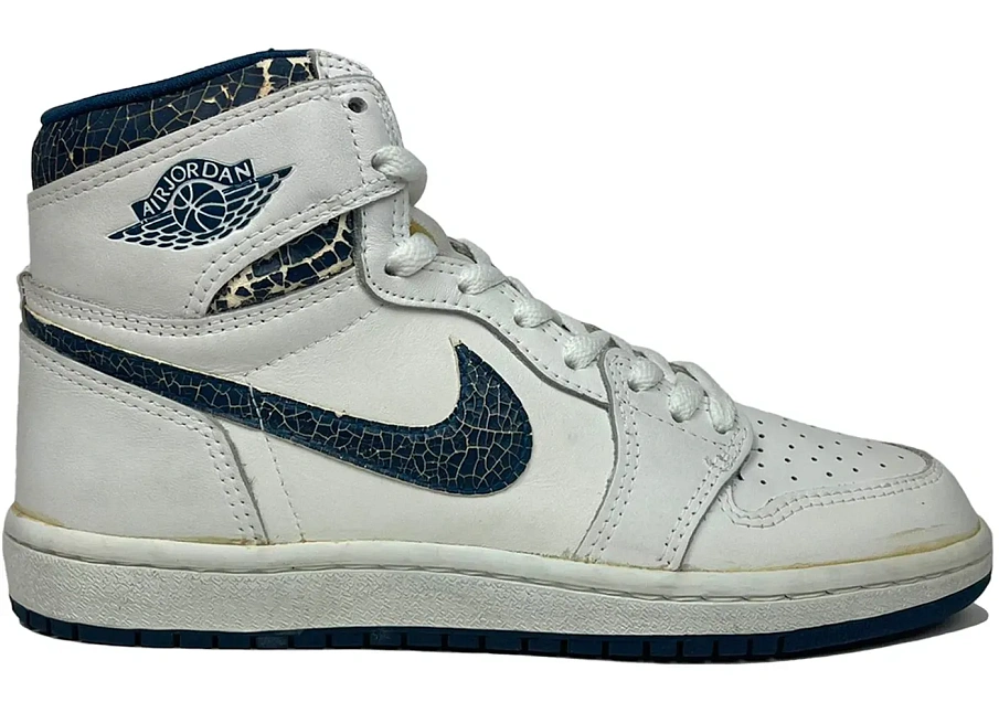 Фото № 1 с приближением к товару «‎Jordan 1 OG Metallic Blue (1986)»