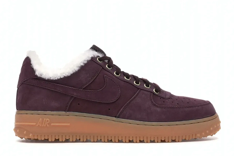 Фото № 1 с приближением к товару «‎Nike Air Force 1 Winter Burgundy Crush»