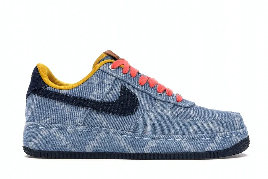 Фото № 1 с приближением к товару «‎Nike Air Force 1 Low Levis Exclusive Denim»