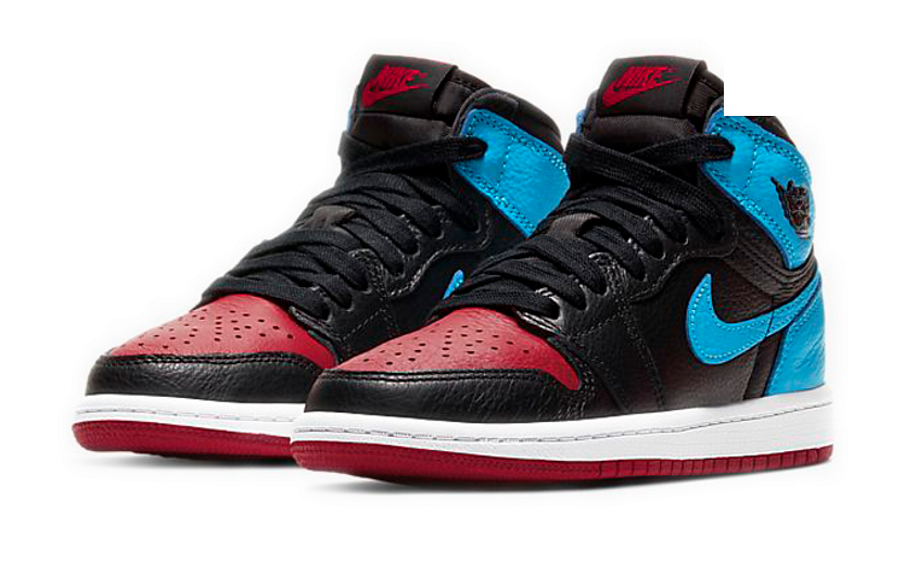 Фото № 3 с приближением к товару «‎Air Jordan 1 Retro High Og Ps 'Unc To Chicago»