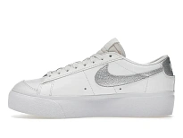 Фото № 3 с приближением к товару «‎Nike Blazer Low Platform Summit White Metallic Silver »