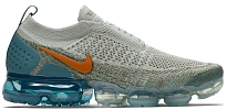 Фото № 1 с приближением к товару «‎Nike Air VaporMax Moc 2 Light Silver Campfire Orange Celestial Teal »
