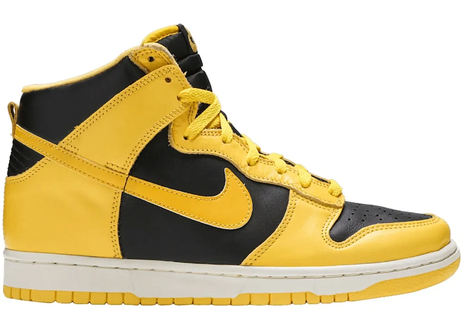 Фото № 1 с приближением к товару «‎Nike Dunk High LE Goldenrod»