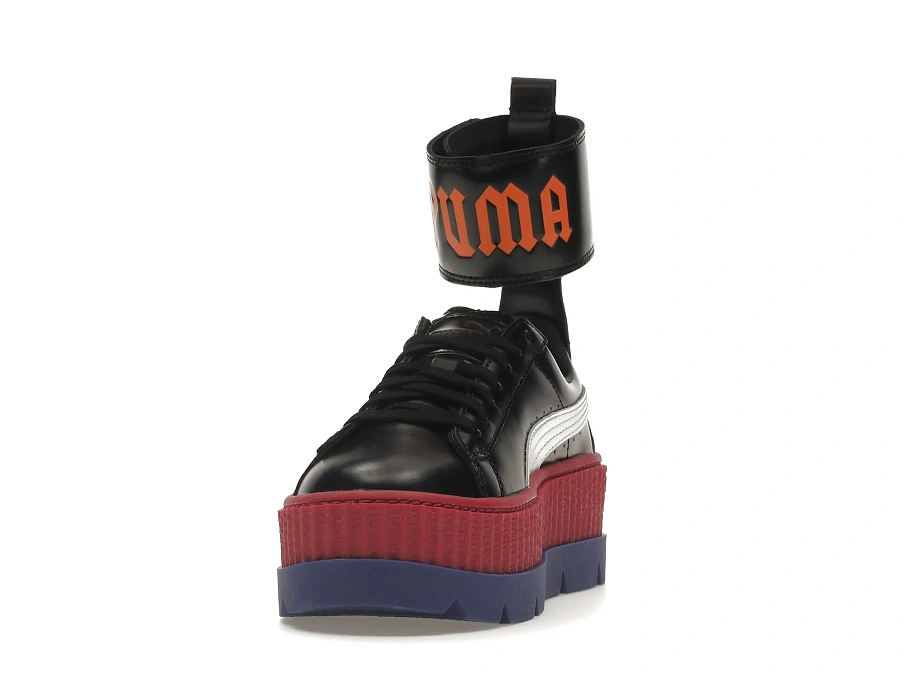 Фото № 3 с приближением к товару «‎Puma Ankle Strap Rihanna Fenty Black »