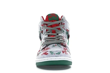 Nike SB Dunk High Concepts Ugly Christmas Sweater Grey - 2