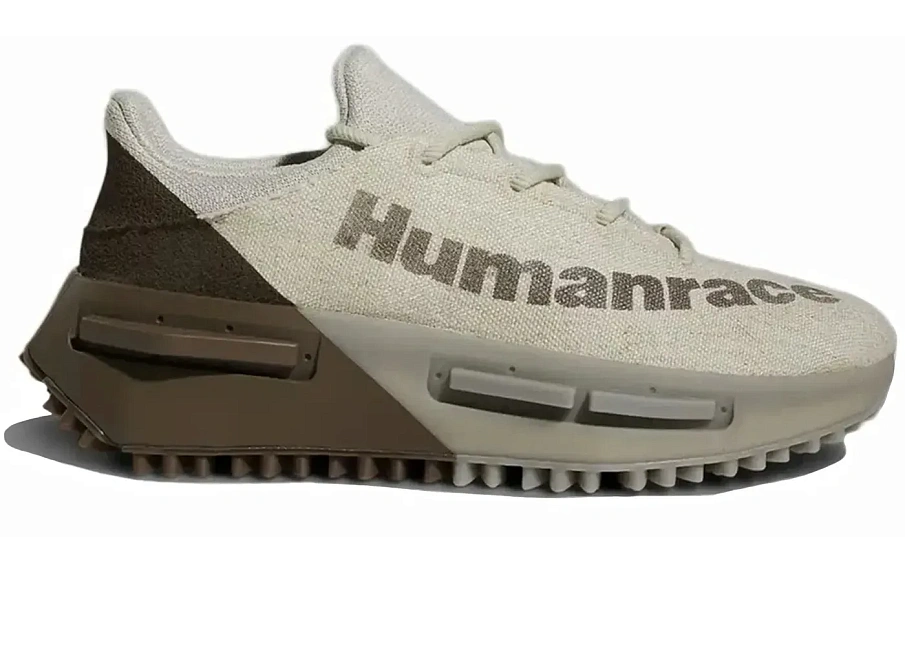 Фото № 1 с приближением к товару «‎adidas NMD S1 MAHBS Pharrell Humanrace Light Brown»