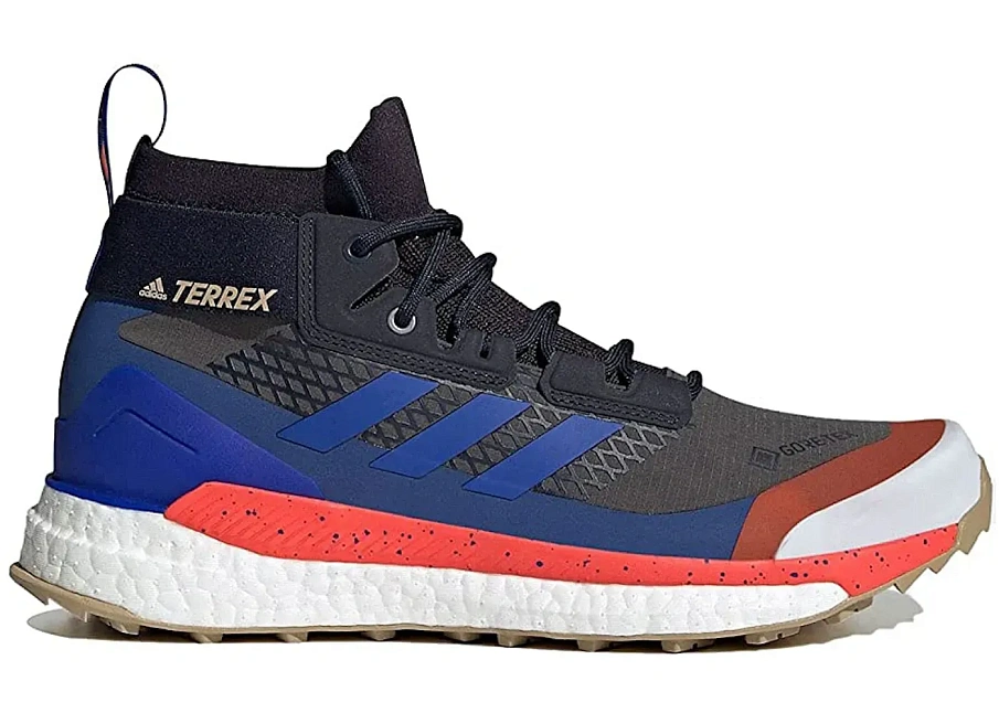 Фото № 1 с приближением к товару «‎adidas Terrex Free Hiker Gore-Tex Bold Blue Legend Ink»