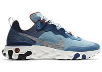 Фото № 1 с приближением к товару «‎Nike React Element 55 Coastal Blue»