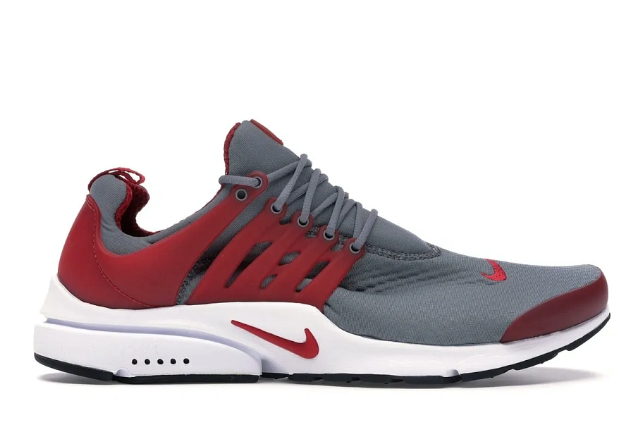 Фото № 1 с приближением к товару «‎Nike Air Presto Cool Grey Gym Red»