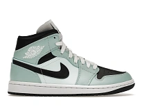 Фото № 1 с приближением к товару «‎Jordan 1 Mid Aqua Blue Tint »