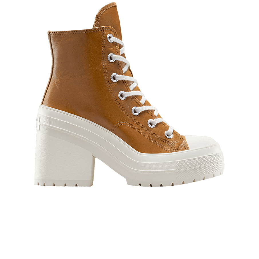 Фото № 1 с приближением к товару «‎Converse Women's Chuck 70 De Luxe Heel High Cognac»